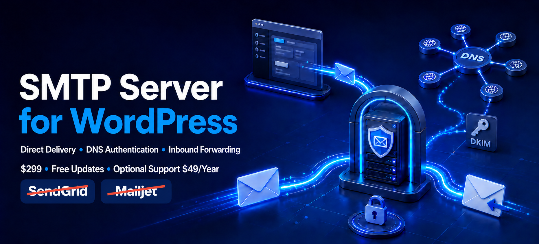 SMTP Server for WordPress