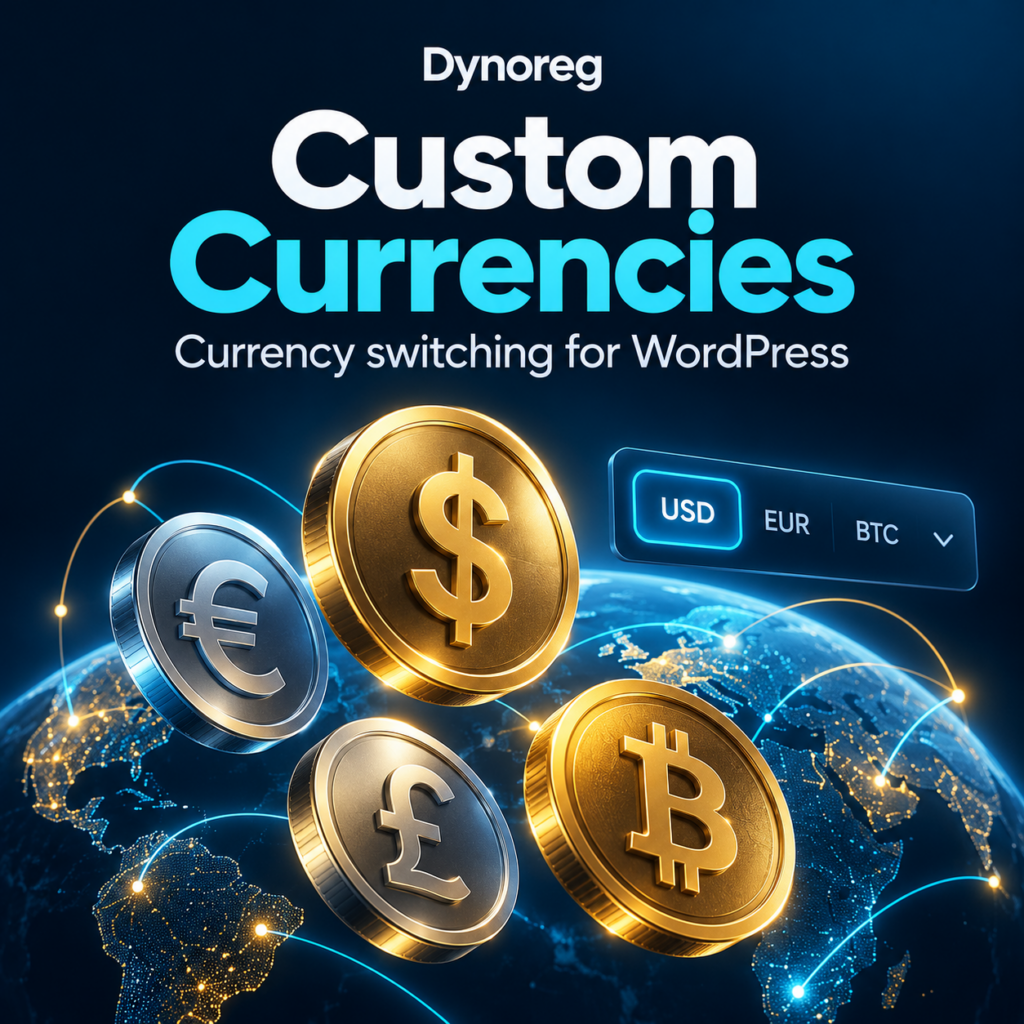Dynoreg Custom Currencies