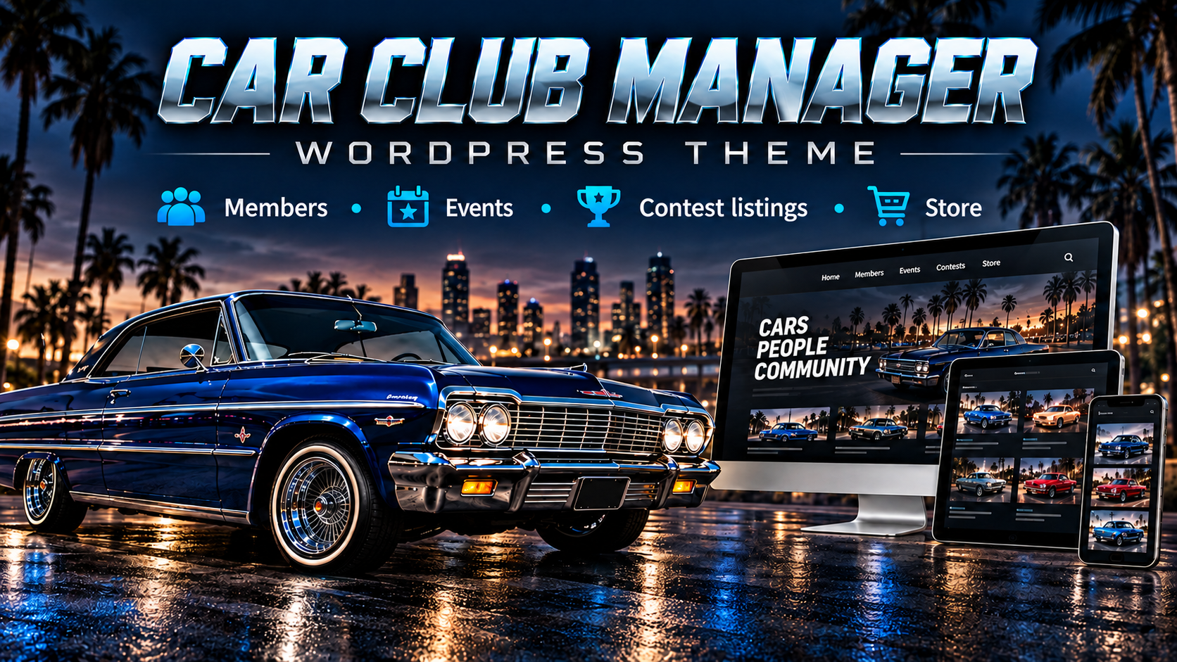 Car Club Manager for WordPress